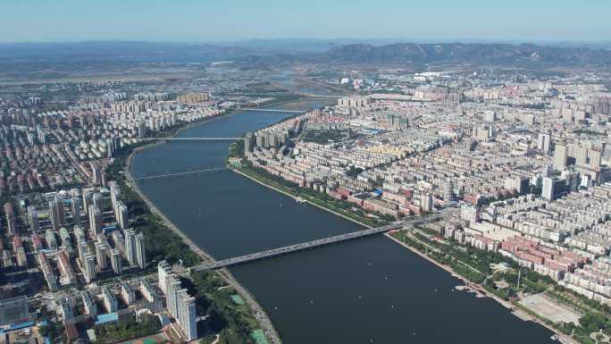 4K高空航拍锦州全景