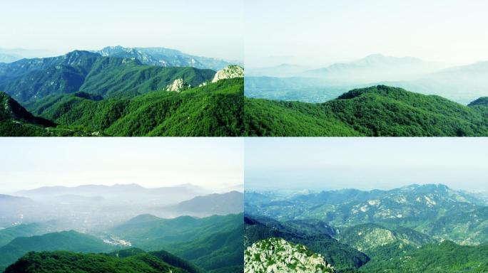 4K航拍沂蒙山风景区