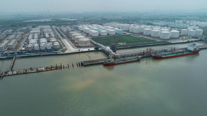 工业码头工程4k高清视频