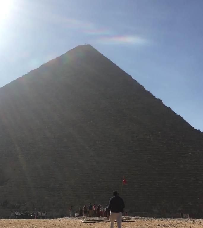 埃及金字塔狮身人面像竖屏
