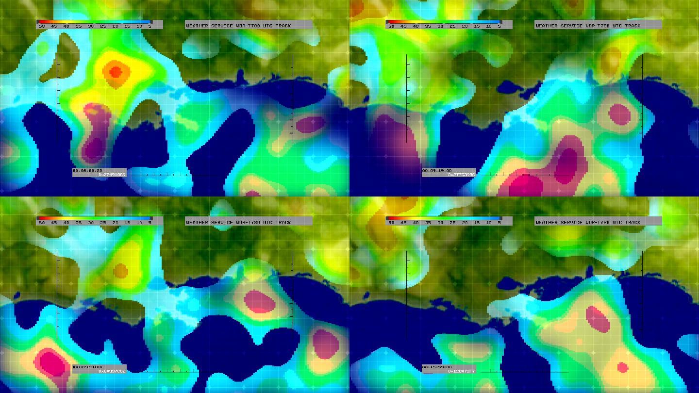 气象雷达数字卫星地图