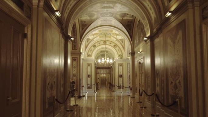 美国国会大厦参议院走廊