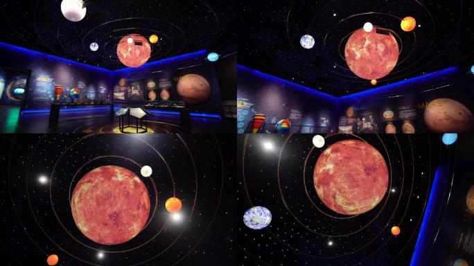 太阳系模型场景