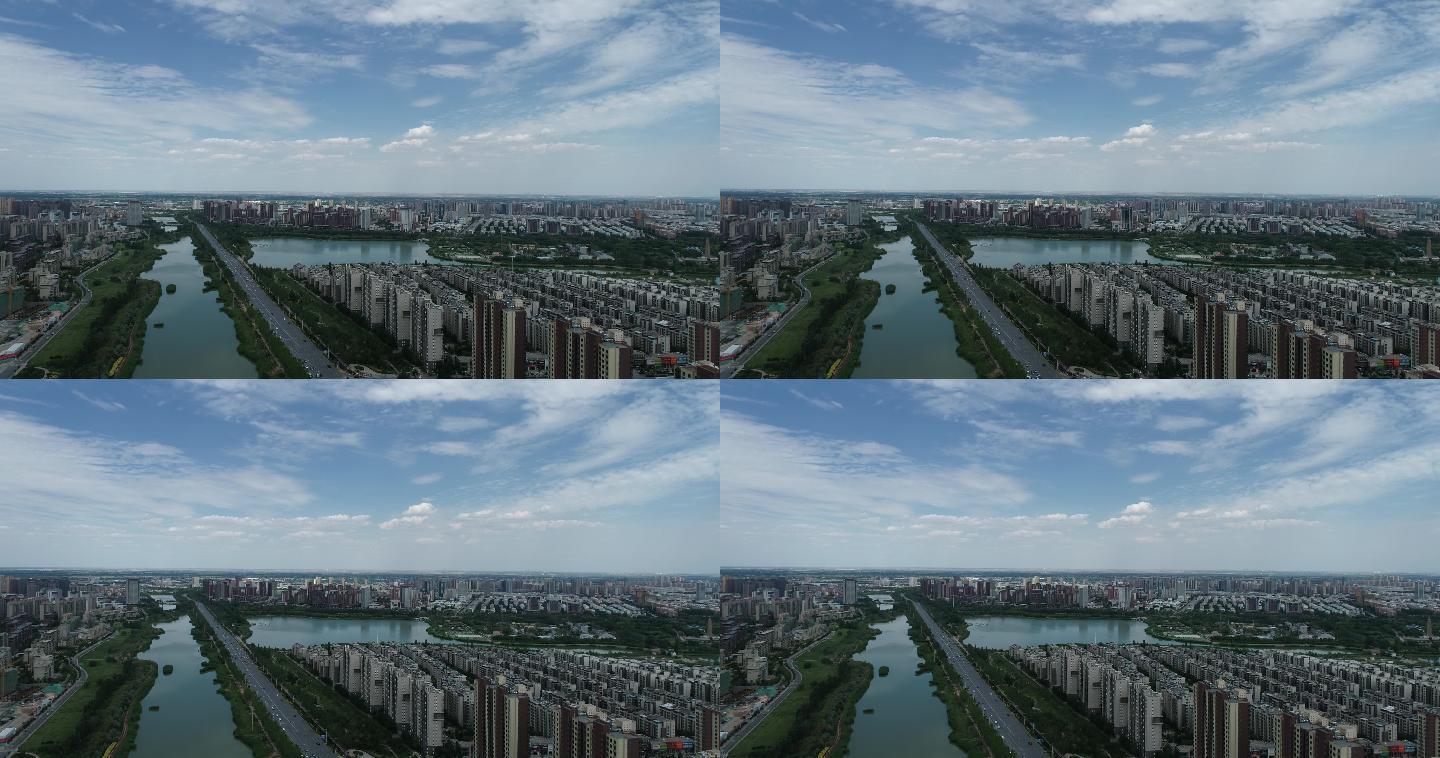 宁夏银川城市风光银川宣传片航拍4k