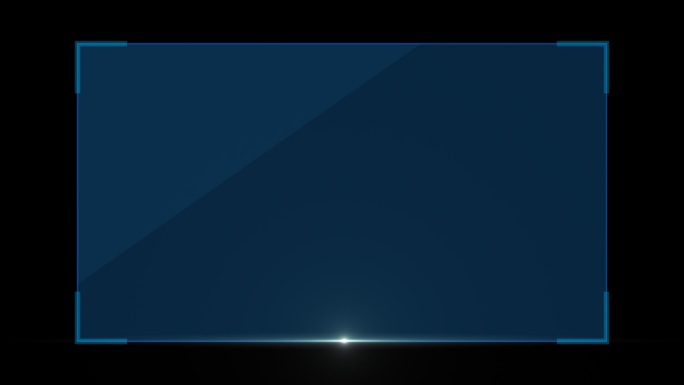 科技玻璃质感图文框6-alpha通道