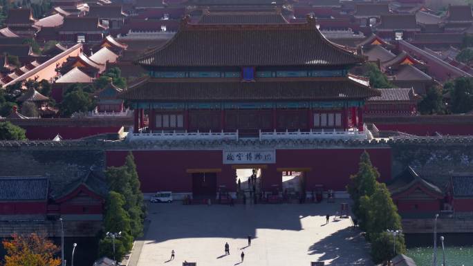 4K北京古老故宫