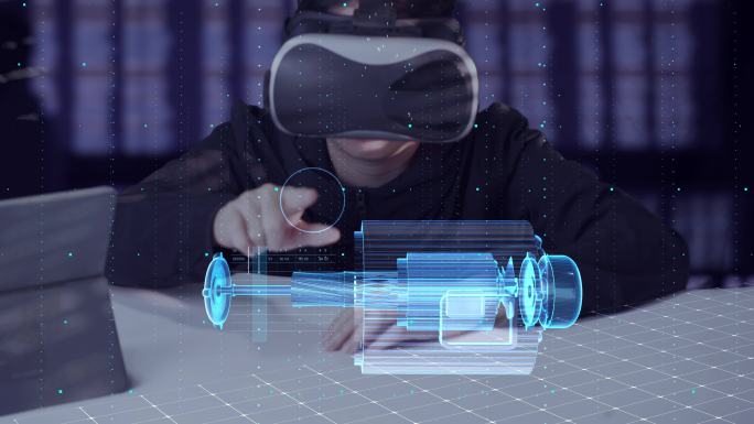 VR虚拟现实AE模板