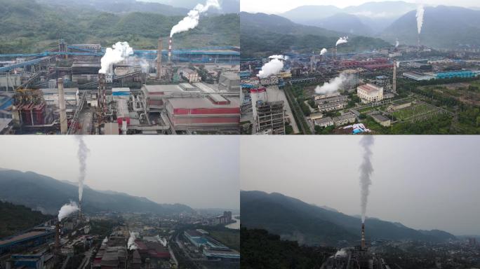 大型水泥厂工业生产碳中和碳排放大气污染