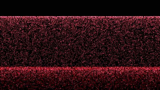 4K红色粒子瀑布下落视频