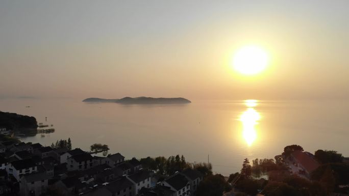 苏州光福太湖冲山岛