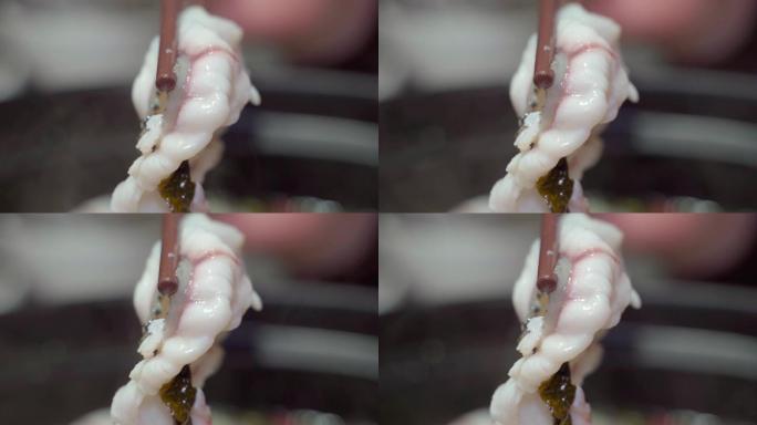 酸菜鱼美食特写【慢动作】