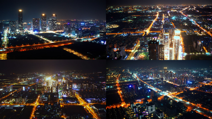 4K杭州 未来科技城 延时摄影