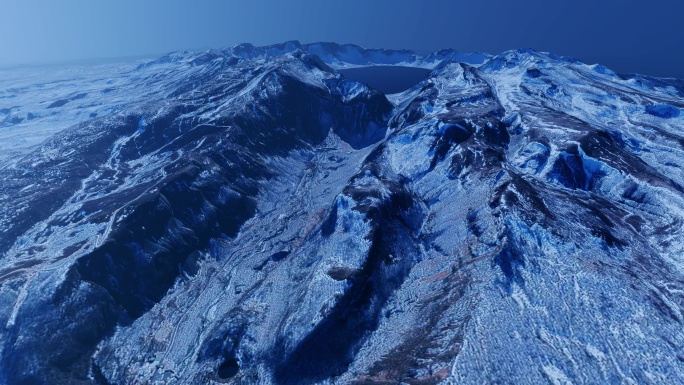 长白山天池4k 长白山风景区 长白山北部