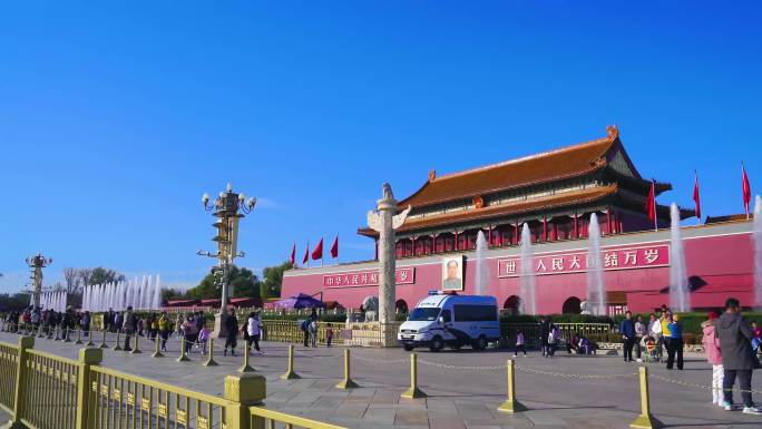 天安门  广场 古建筑 北京
