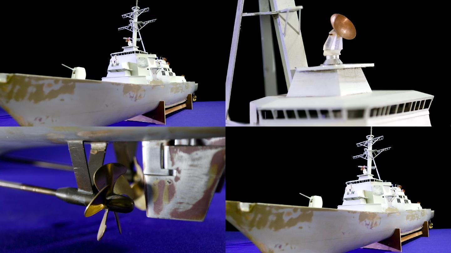 美国阿肯色号宙斯盾导弹巡洋舰模型