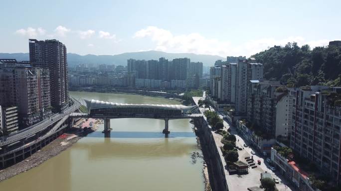 达州 达川区 戛云路 州河 通川中路