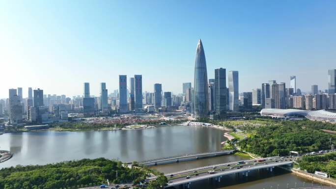 深圳城市地标南山华润春笋大厦