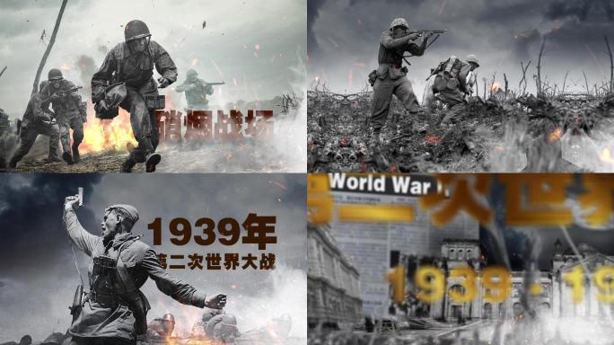 战争，第二次世界大战视频素材