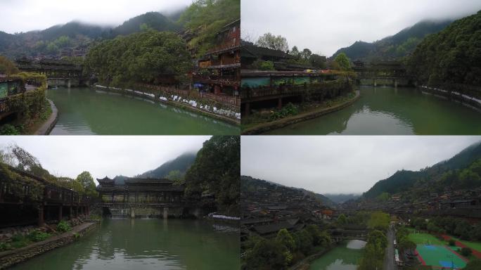 水乡千户苗寨风雨桥