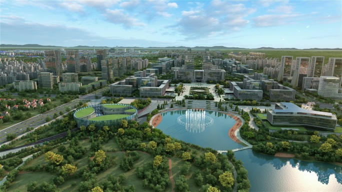 三维城市规划高新产业开发区产业园合集