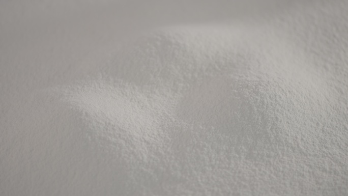 鸡蛋掉落面粉4K【原始素材】