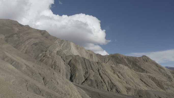 雪山 高原 西藏 航拍 土地
