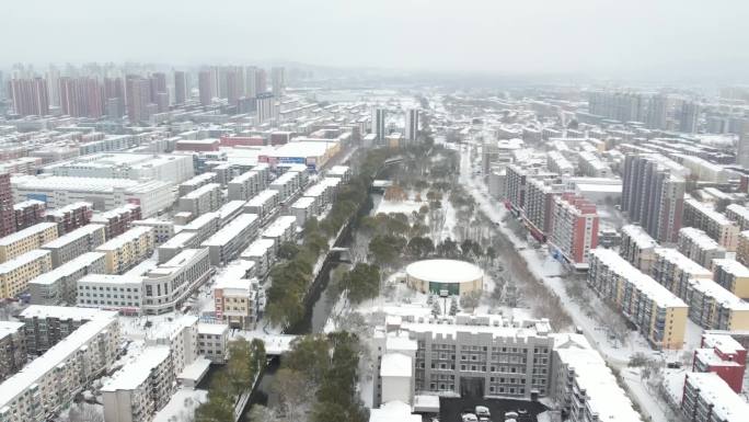 雪景 辽阳 2021第一场大雪后