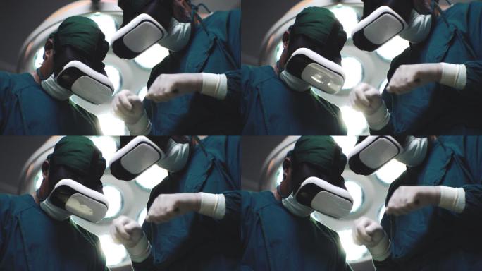 远程护理VR模拟动作虚拟科技医学科研团队
