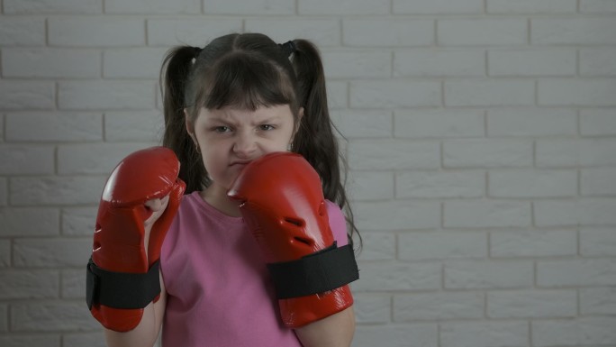 儿童拳击手小拳击手女童练习拳击直拳