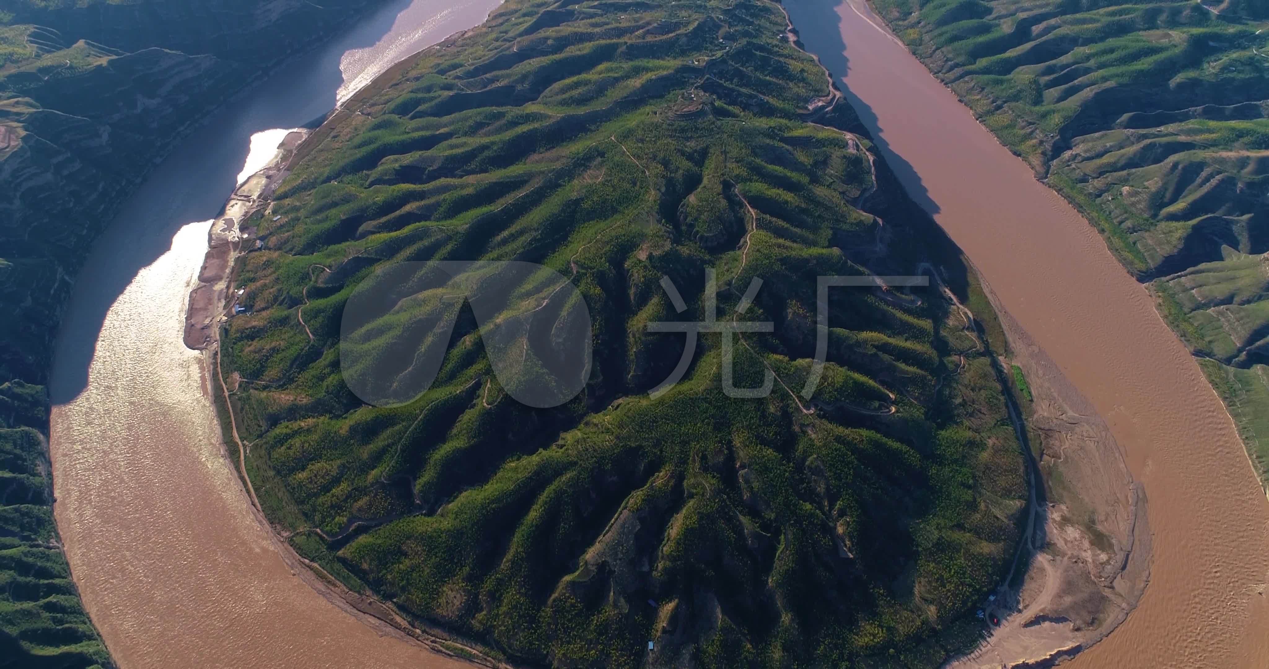 航拍中国山西石楼天下黄河第一湾4K_3840X2160_高清视频素材下载(编号:4547333)_实拍视频_光厂(VJ师网) www.vjshi.com