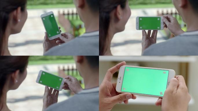 手机绿幕 手机抠像合成 手机