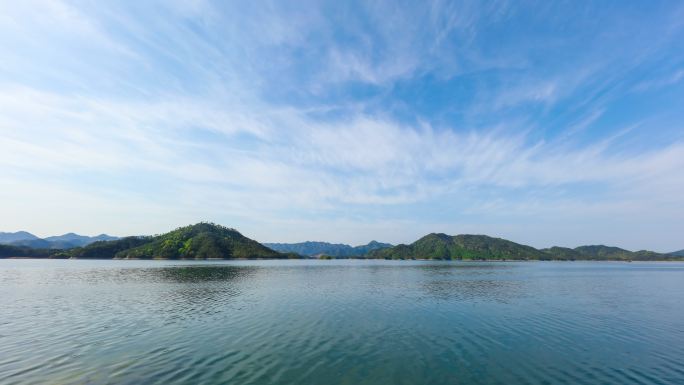 杭州钱江新城西湖千岛湖延时日转夜实拍4k