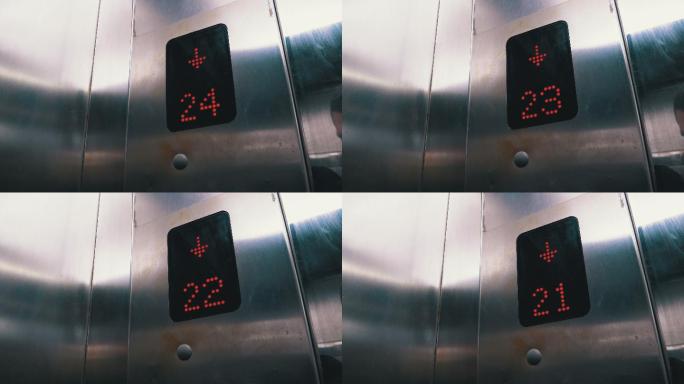 电梯的数字显示器