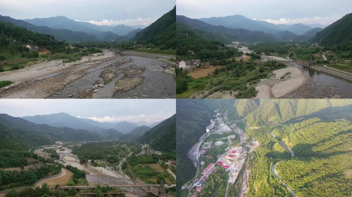 秦岭鳌山航拍