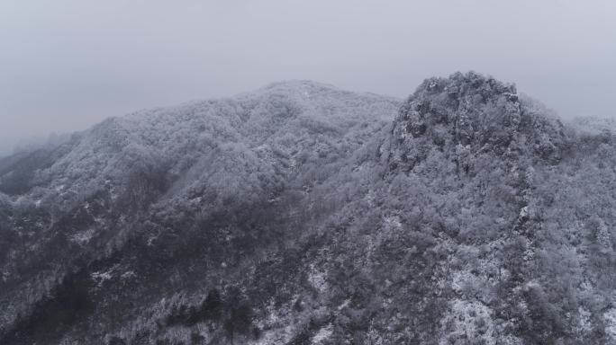 巴山雪景