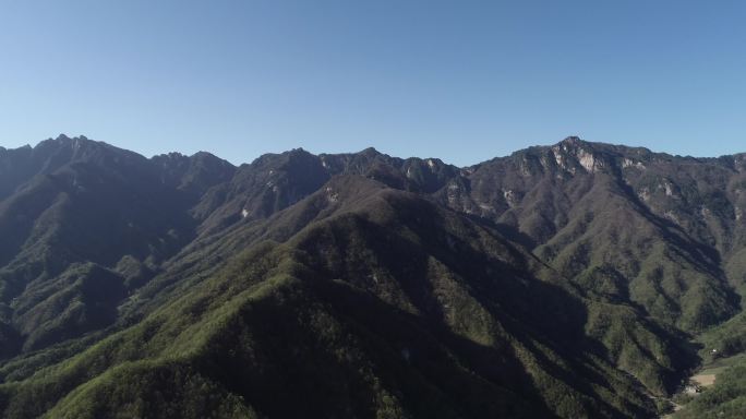 陕西商洛柞水木耳小镇生态环境秦岭生态环境