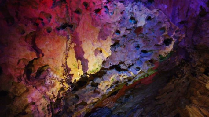 中国贵州安顺喀斯特洞穴景观