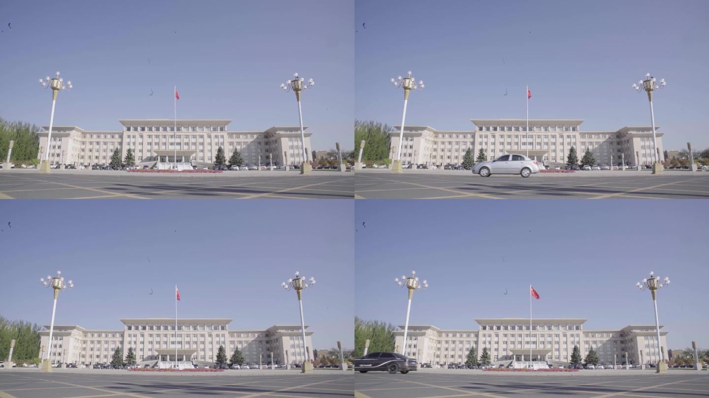 内蒙古 锡林郭勒 人民政府 大楼 地标