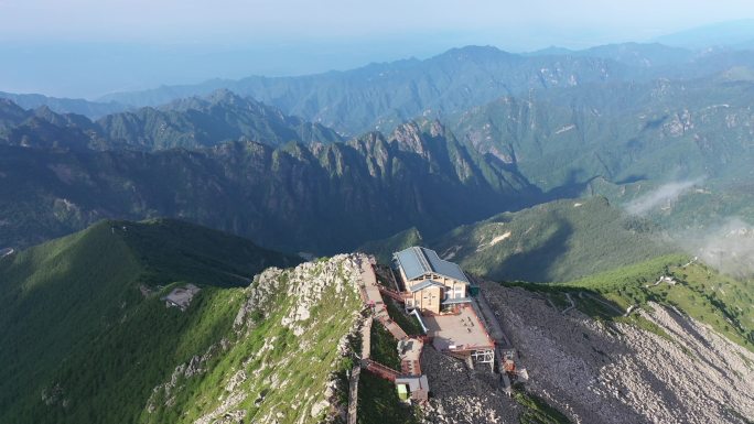 秦岭主峰云海航拍