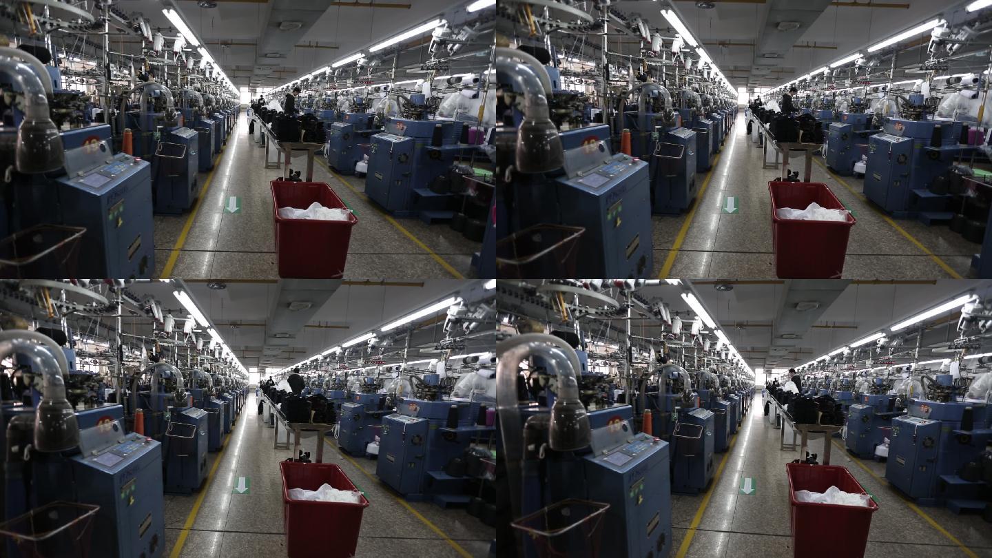 中国大唐袜业生产车间原素材