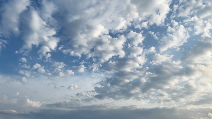 【HD天空】蓝天白云朵朵云空碎云云朵晴空
