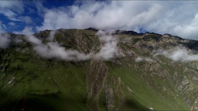 西藏  蓝天 白云 山 风景 风光