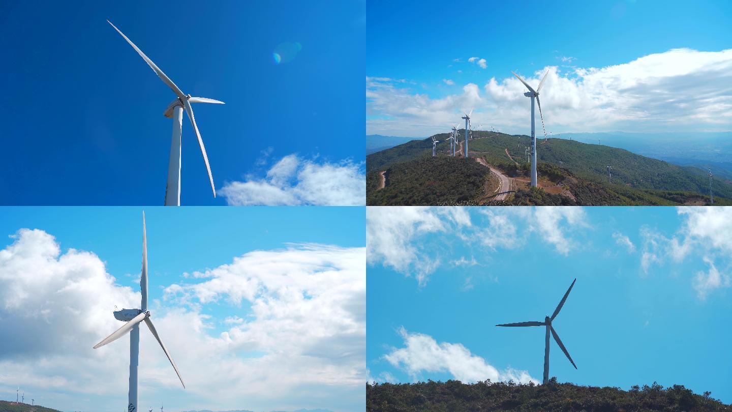 4K风力发电-风车发电-新能源