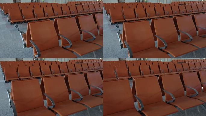 【实拍视频素材】站厅座椅