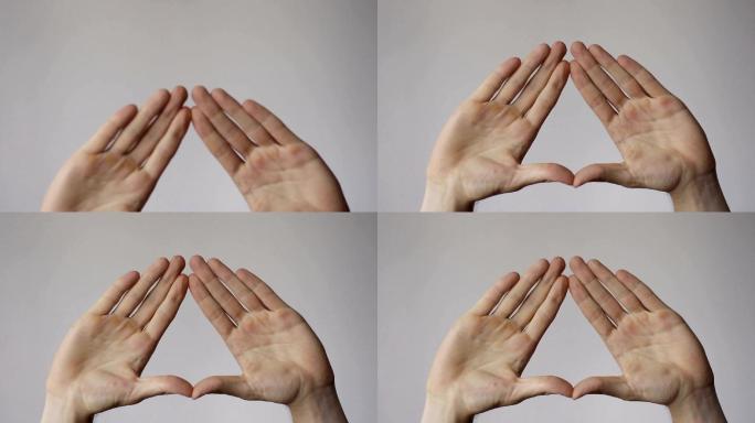 手创建照明三角形符号