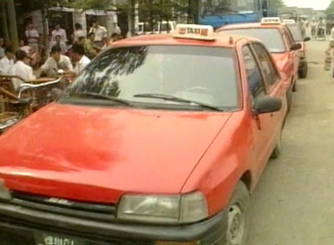 90年代成都出租车运营影像