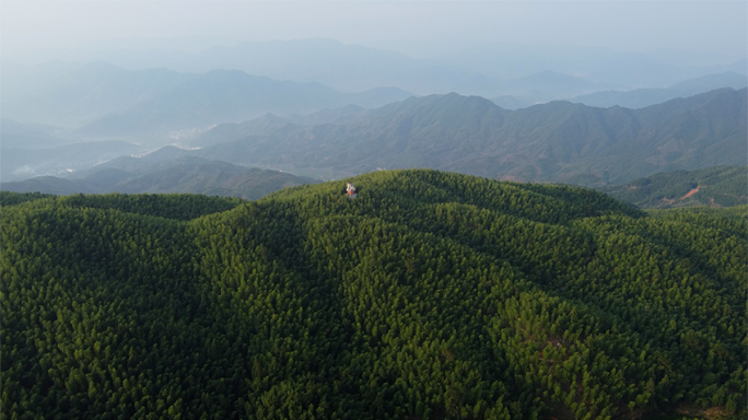 竹林大山航拍