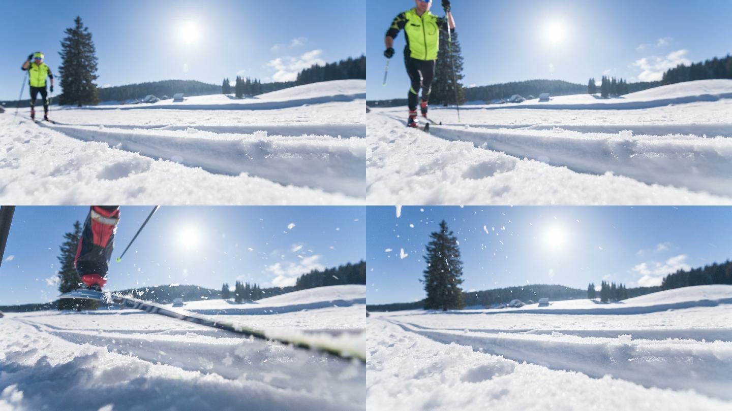 越野滑雪运动员