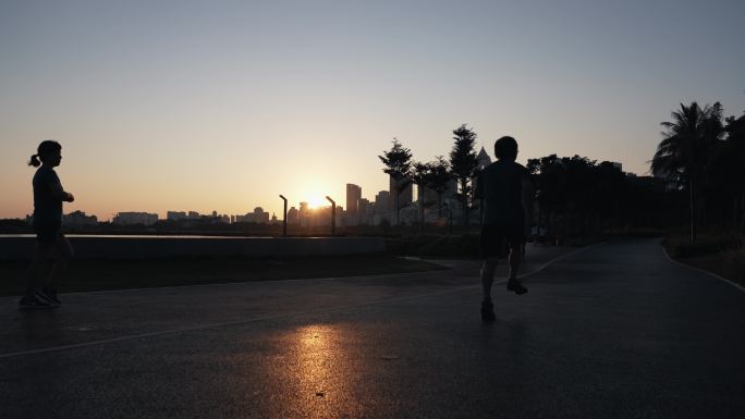 城市早晨-慢镜头