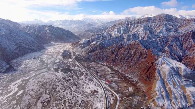 新疆喀什帕米尔昆仑雪山中巴公路【第二段】